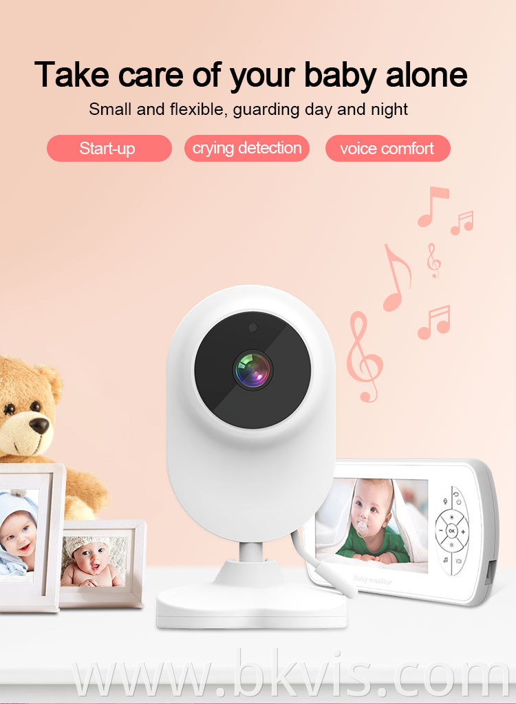 Home Security Camera System Wireless Baby Smart Monitor